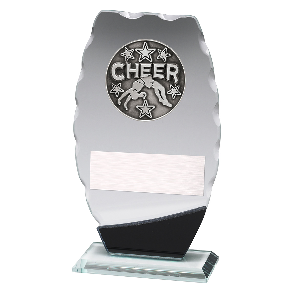 Clipped Oval Glass - Cheer