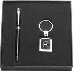 Pen and keychain gift set