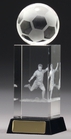 Football Hologram Crystal