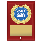 Red Target Plaque
