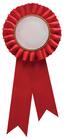 Red Rosette w/ Clip